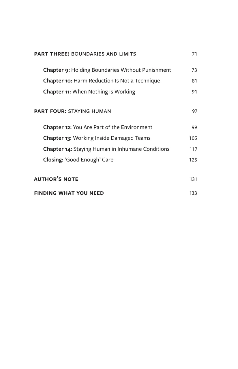 Table of contents, page 2
