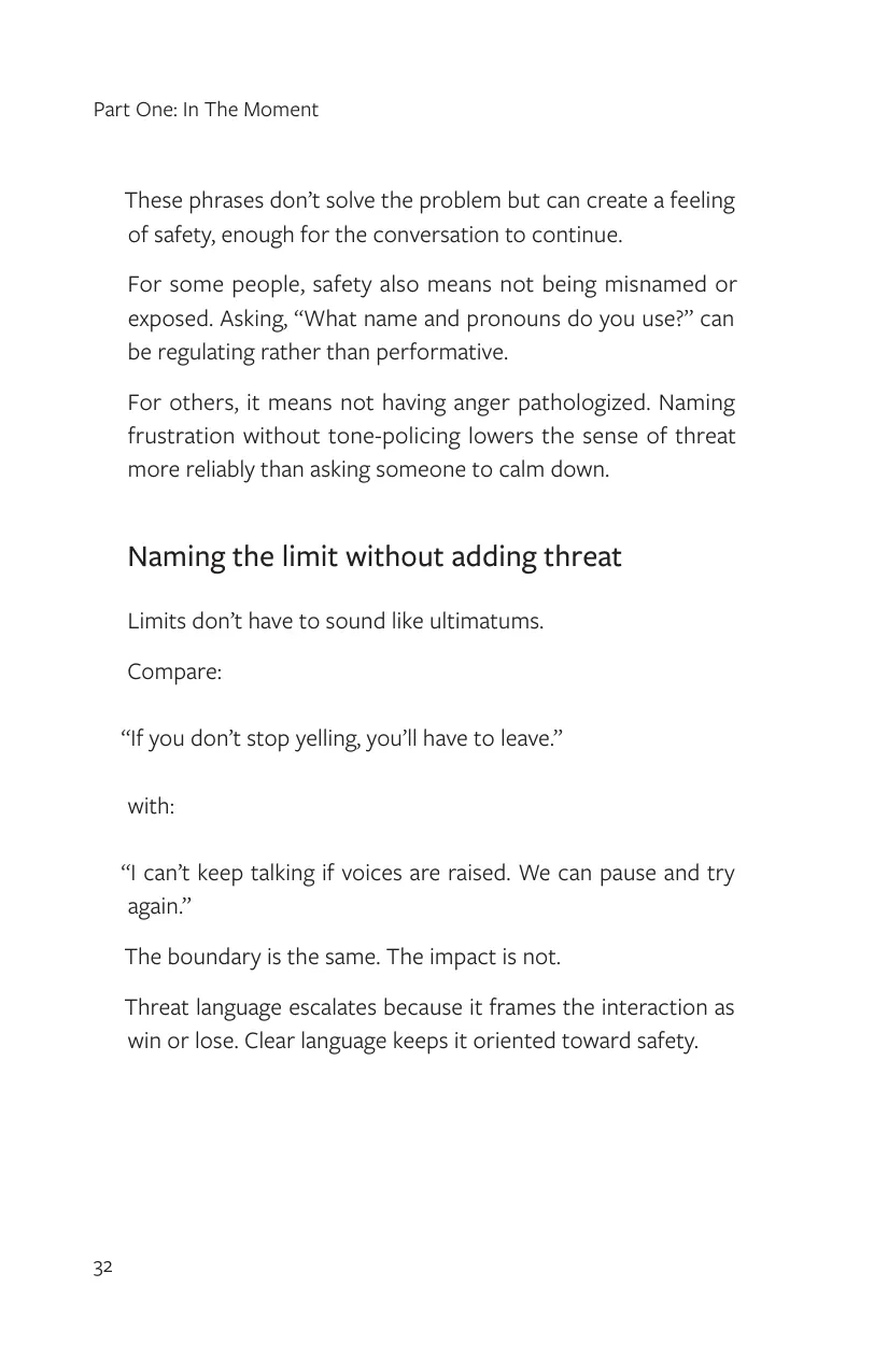 Chapter 3, Language That Changes the Temperature, page 32