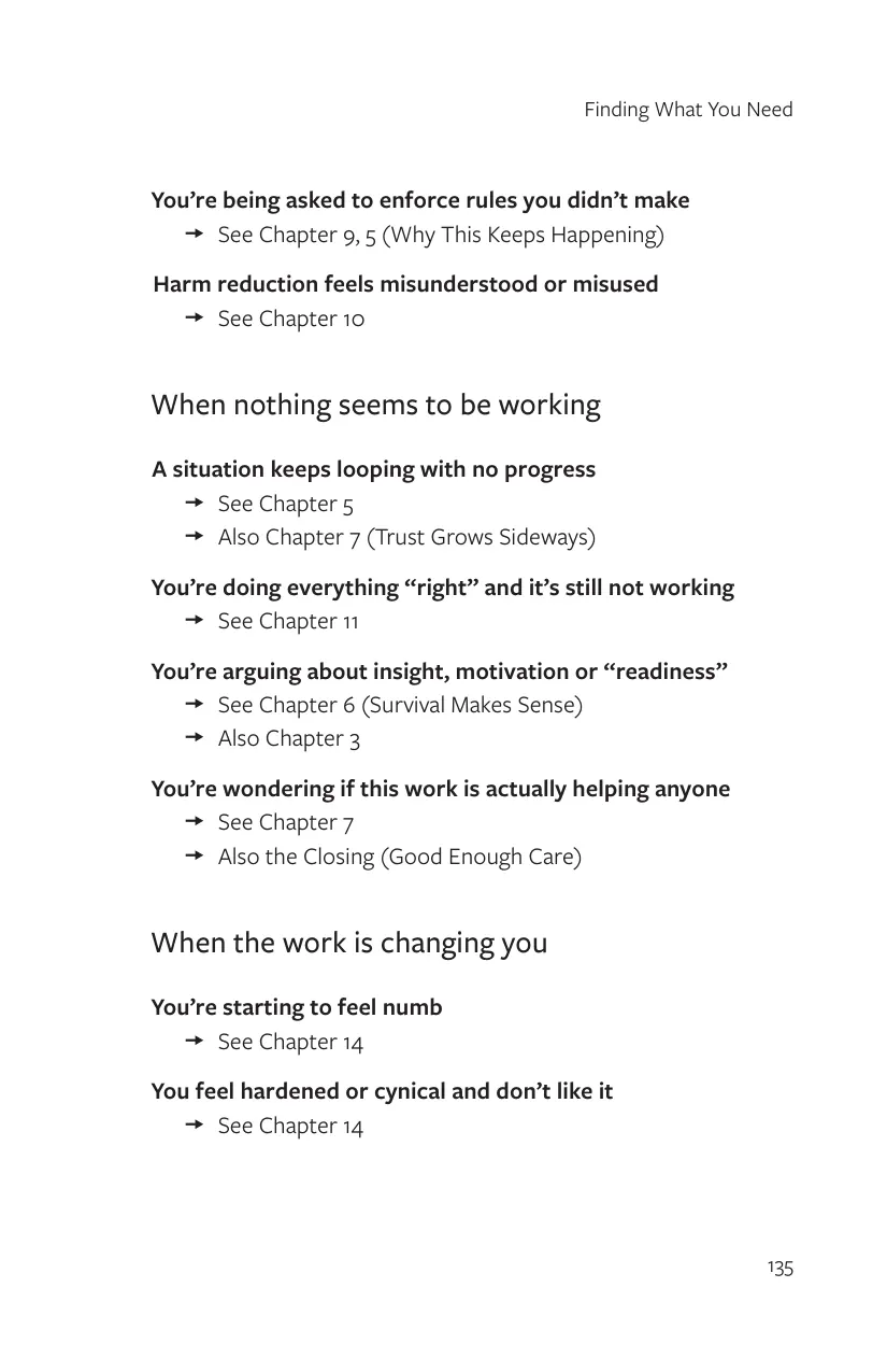 Finding What You Need, page 135
