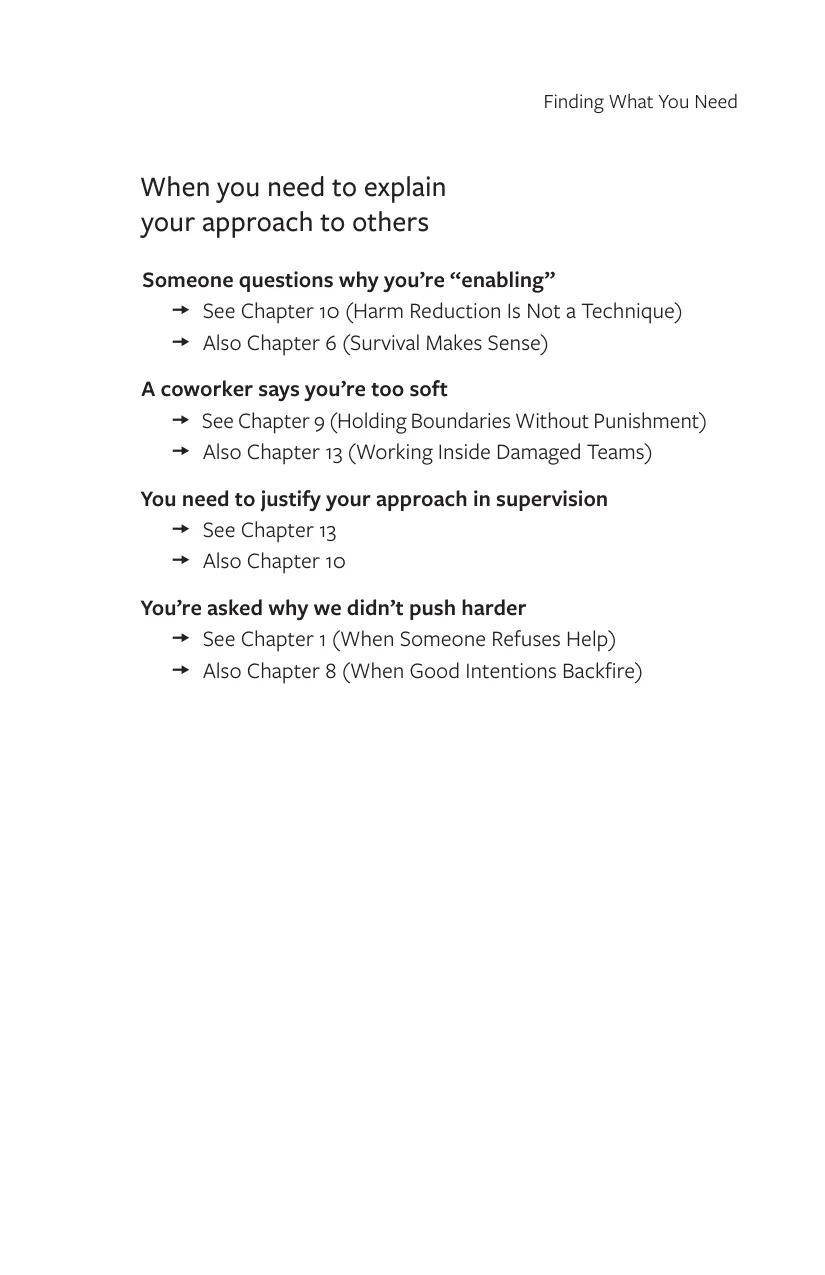 Finding What You Need, page 137